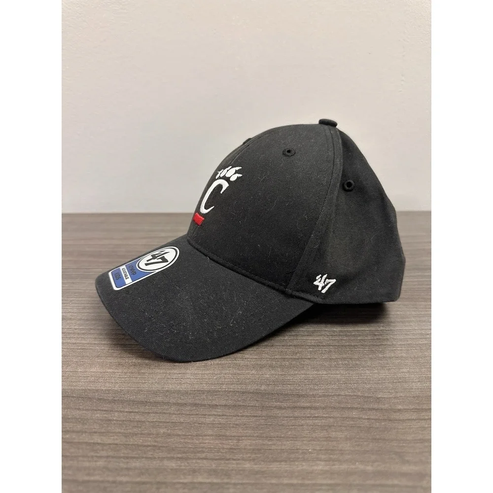 BRAND NEW '47 MVP KIDS NCAA Cincinnati Bearcats‎ Hat Cap Adjustable Black